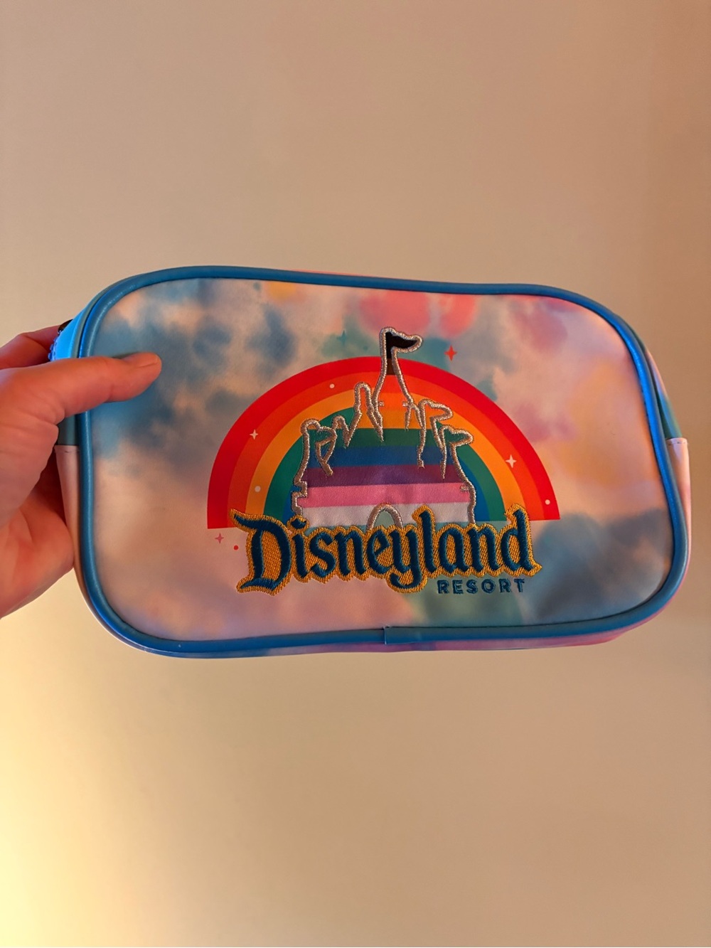 Disneyland rainbow pride belt bag new adult